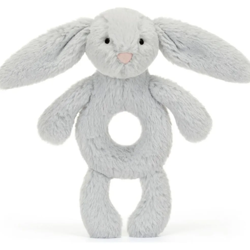 Hochet Bashful Lapin Silver (18 cm)