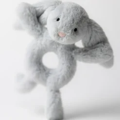 Hochet Bashful Lapin Silver (18 cm)