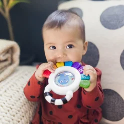 Hochet et anneau de dentition réfrigérant Opus le Poulpe