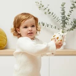 Hochet lapin en silicone