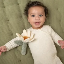 Hochet peluche fleur Little Farm