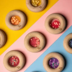 Hochet sensoriel Sensory Donut oranges