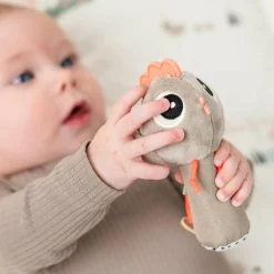 Hochet sensoriel Tiny farm Sable