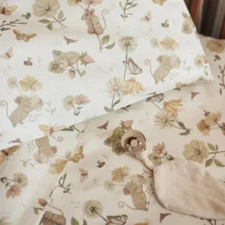 Housse de couette + taie d'oreiller Dreamy Mouse (100 x 140 cm)