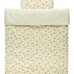 Housse de couette + taie d'oreiller Lively Lion (100 x 140 cm)