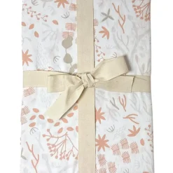 Housse de couette en coton bio Yukari Peach (100 x 140 cm)