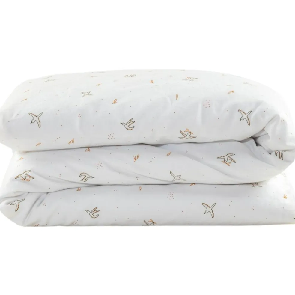 Housse de couette en coton bio L'Envolée (100 x 140 cm)