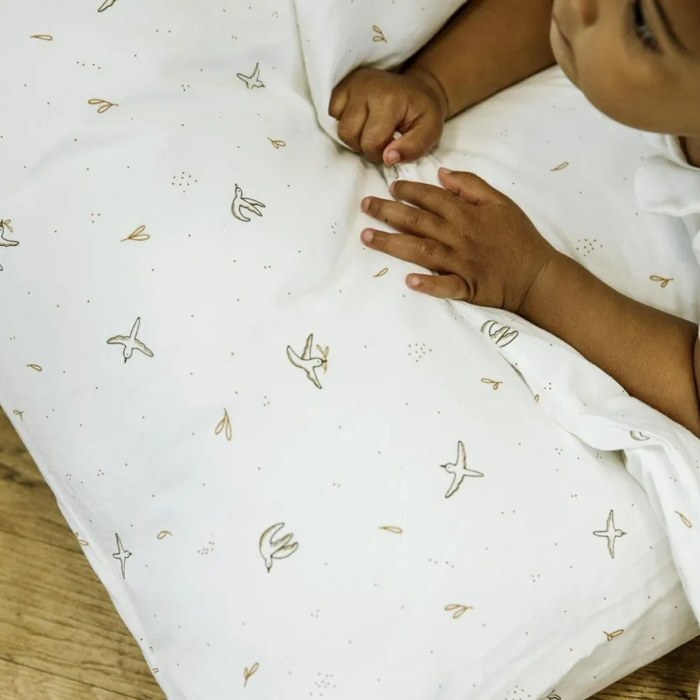 Housse de couette en coton bio L'Envolée (100 x 140 cm)