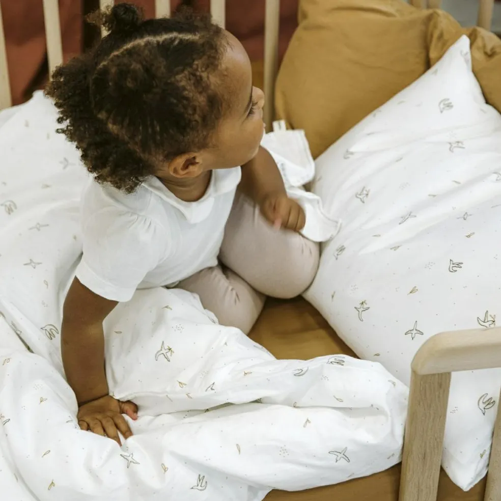 Housse de couette en coton bio L'Envolée (100 x 140 cm)