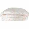 Housse de couette en coton bio Yukari Peach (75 x 120 cm)