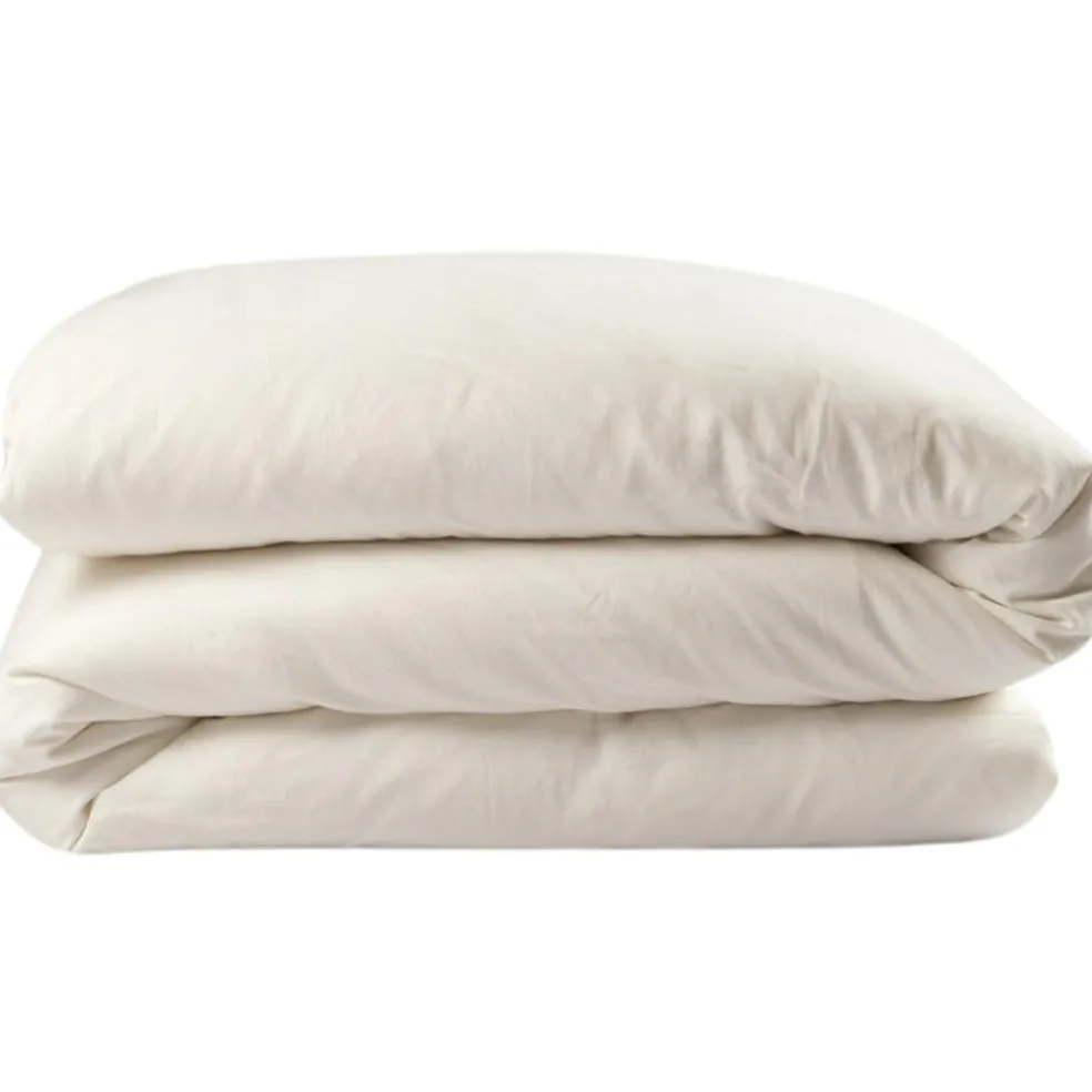 Housse de couette pur coton Ecru (100 x 140 cm)