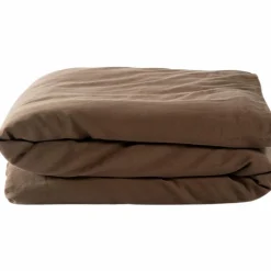 Housse de couette Satin Brun (75 x 120 cm)