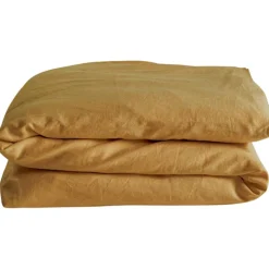 Housse de couette satin de coton bio Ambre (100 x 140 cm)