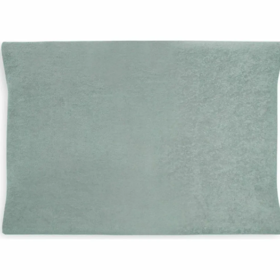 Housse de matelas à langer en éponge Ash Green (50 x 70 cm)