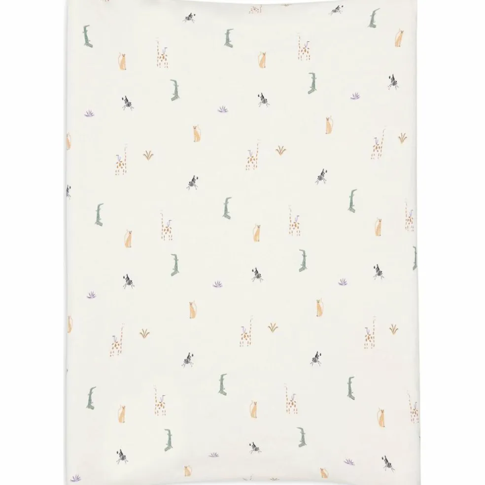 Housse de matelas à langer en jersey Jungle Jambo (50 x 70 cm)