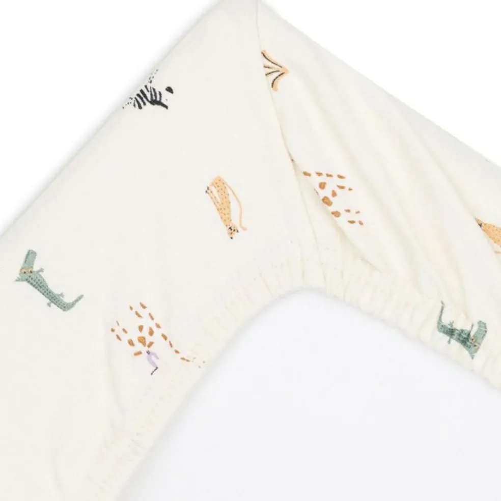 Housse de matelas à langer en jersey Jungle Jambo (50 x 70 cm)