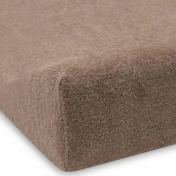Housse de matelas à langer en éponge Milky Coffee (50 x 70 cm)