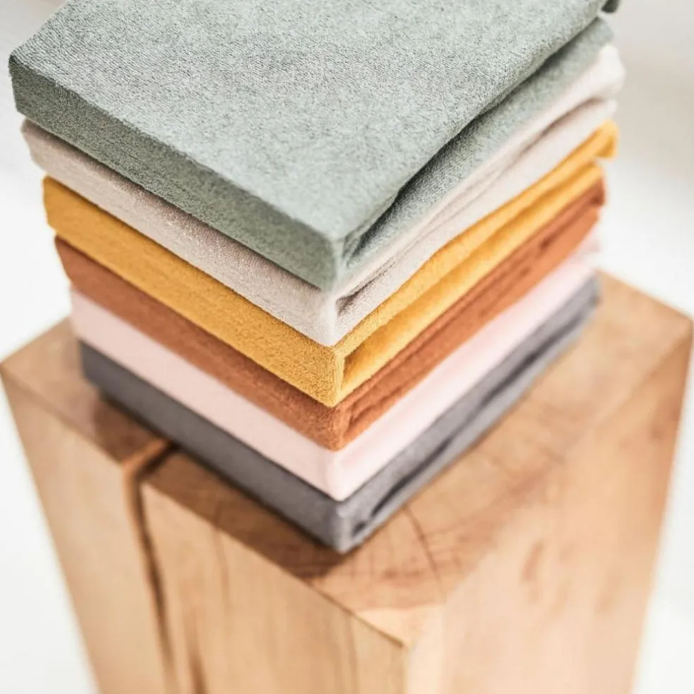 Housse de matelas à langer en éponge Nougat (50 x 70 cm)