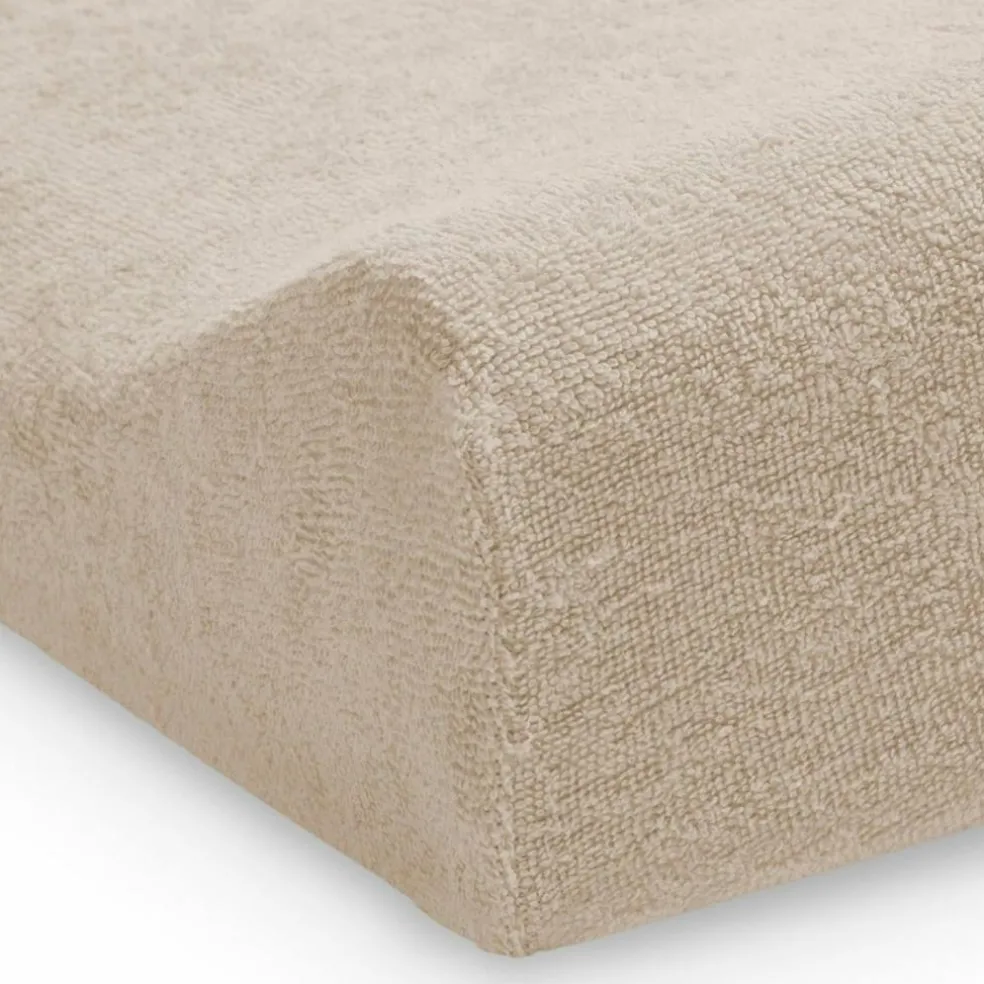 Housse de matelas à langer en éponge Nougat (50 x 70 cm)