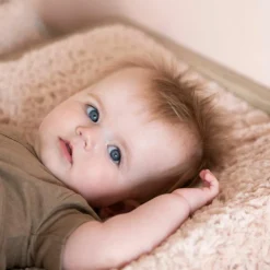 Housse de matelas à langer Snow Vieux rose (45 x 70 cm)