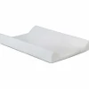 Housse de matelas à langer en éponge Blanc (50 x 70 cm)