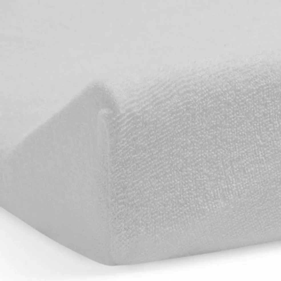 Housse de matelas à langer en éponge Blanc (50 x 70 cm)