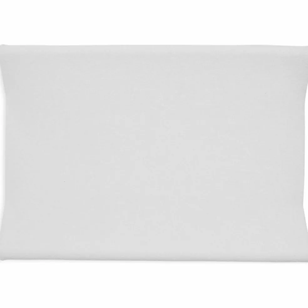 Housse de matelas à langer en éponge Blanc (50 x 70 cm)