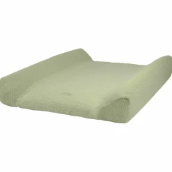 Housse de matelas à langer en coton Wabi-Sabi Green matcha