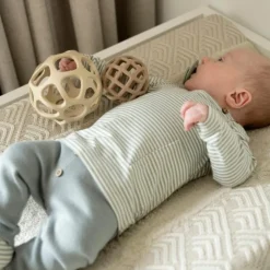 Housse de matelas à langer Sierra Warm Linen (45 x 70 cm)