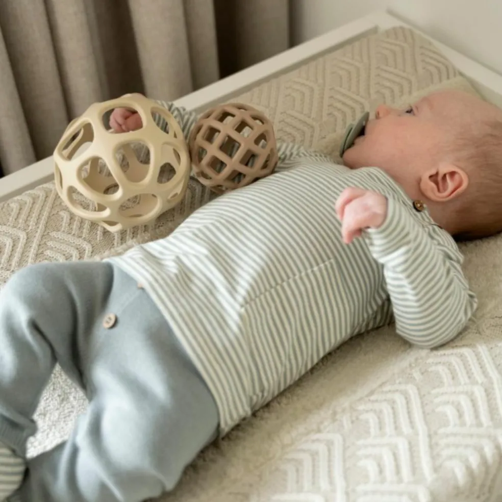 Housse de matelas à langer Sierra Warm Linen (45 x 70 cm)