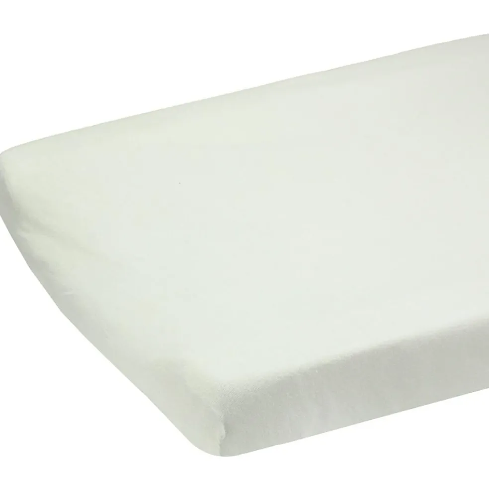 Housse de matelas à langer en éponge Ecru (70 x 50 cm)