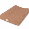 Housse de matelas à langer Gofre Cinnamon