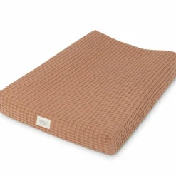 Housse de matelas à langer Gofre Cinnamon