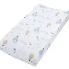 Housse de matelas à langer en coton Space Explorers (84 x 43 cm)