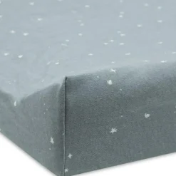 Housse de matelas à langer en jersey Sea Green (50 x 70 cm)