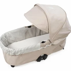 Housse de nacelle avec élastiques + Drap-housse pour nacelle Botton Rayures