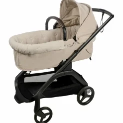 Housse de nacelle avec élastiques + Drap-housse pour nacelle Sintra Beige