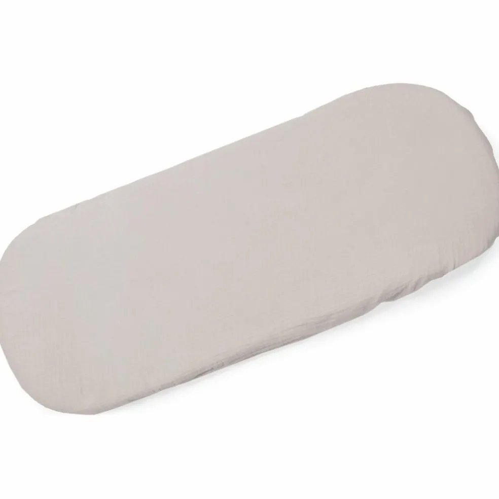 Housse de nacelle avec tiges + Drap-housse pour nacelle Botton Fleurs