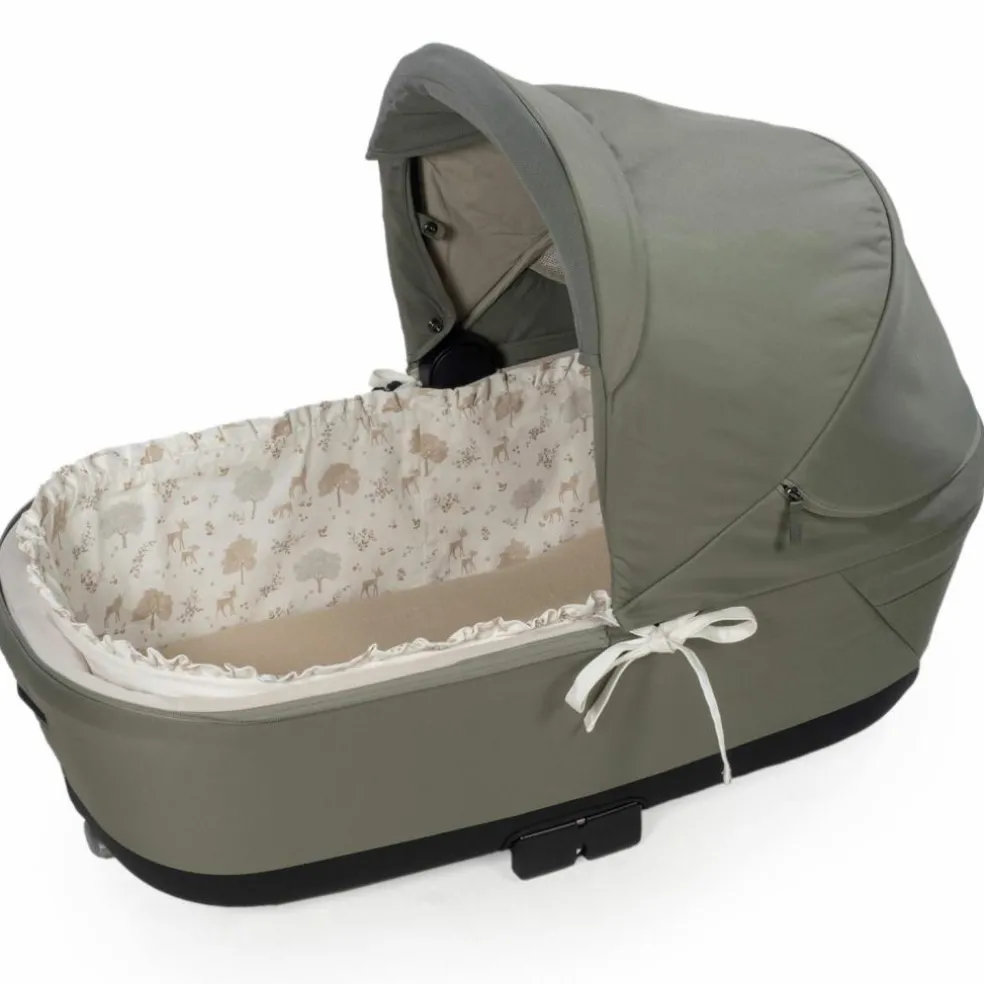 Housse de nacelle avec tiges + Drap-housse pour nacelle Nara