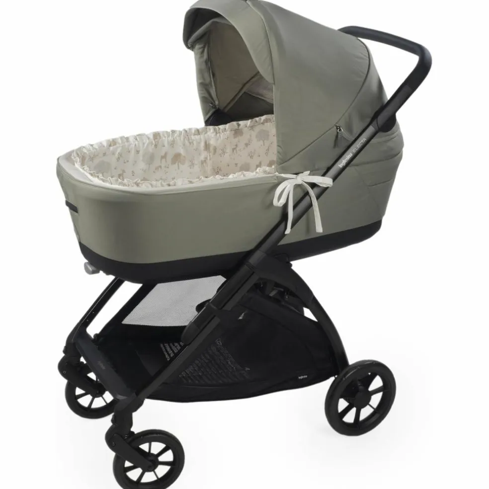 Housse de nacelle avec tiges + Drap-housse pour nacelle Nara