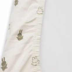 Housse matelas à langer en jersey Happy Miffy Olive Green (50 x 70 cm)