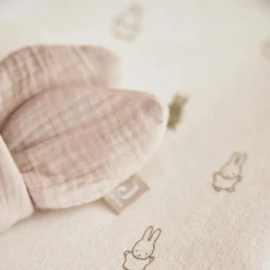 Housse matelas à langer en jersey Happy Miffy Olive Green (50 x 70 cm)