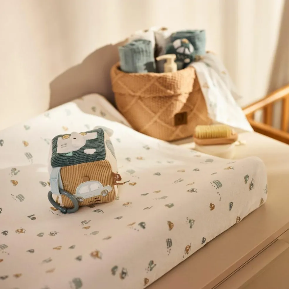 Housse matelas à langer en jersey On the Go (50 x 70 cm)