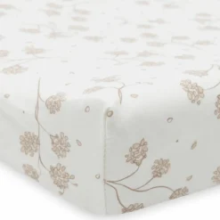Housse matelas à langer en jersey Leafy Dreams (50 x 70 cm)