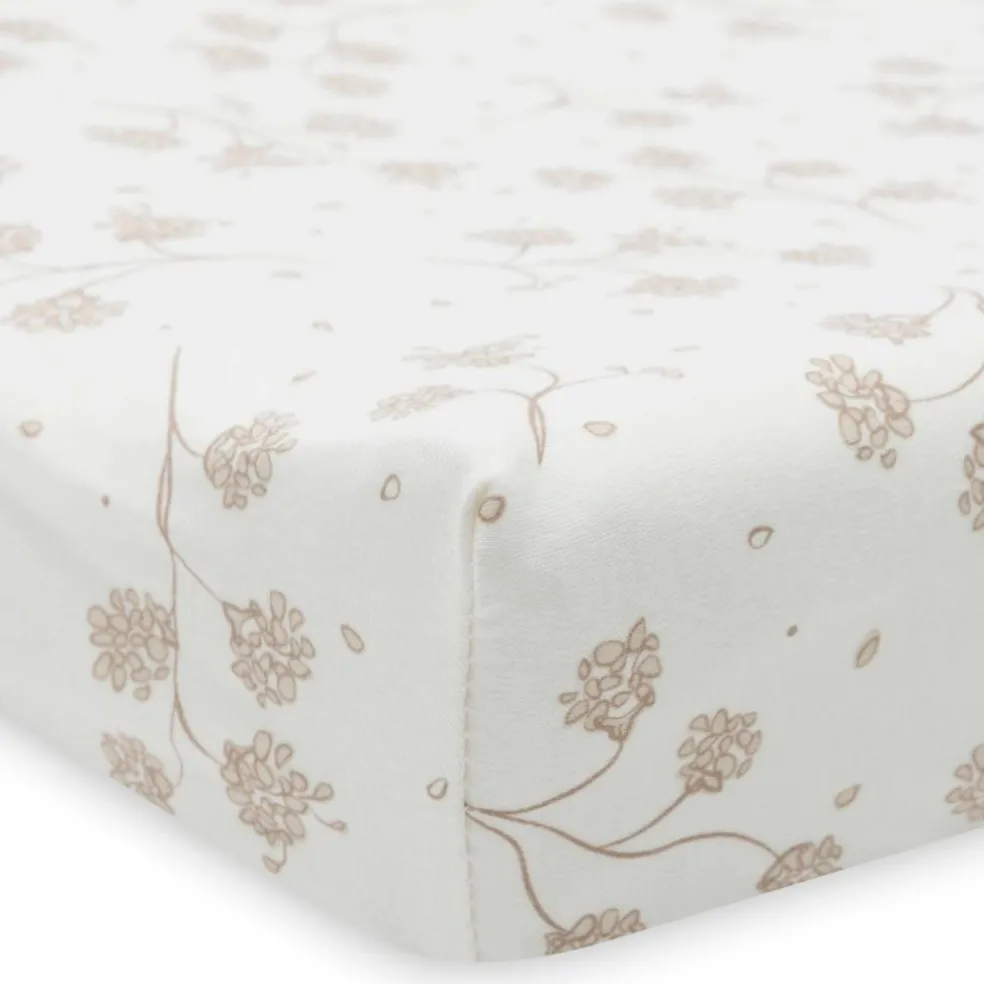 Housse matelas à langer en jersey Leafy Dreams (50 x 70 cm)