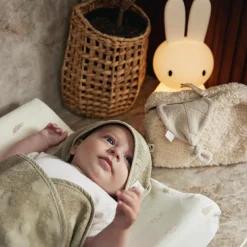 Housse matelas à langer en jersey Happy Miffy Nougat (50 x 70 cm)