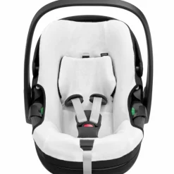 Housse éponge pour siège auto Pebble 360 Pro organic Blanc