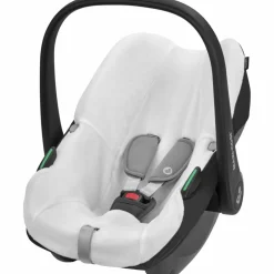 Housse éponge pour siège auto CabrioFix-Pebble S organic Blanc