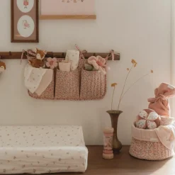 Housse pour matelas à langer en gaze de coton Fairy Blossom (50 x 70 cm)