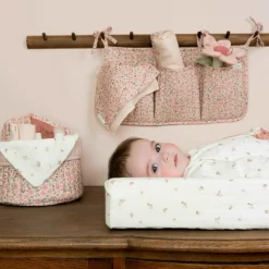 Housse pour matelas à langer en gaze de coton Fairy Blossom (50 x 70 cm)